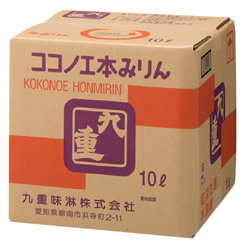 本みりん 九重 10Lキュービテナー （16013） | 九重味淋株式会社