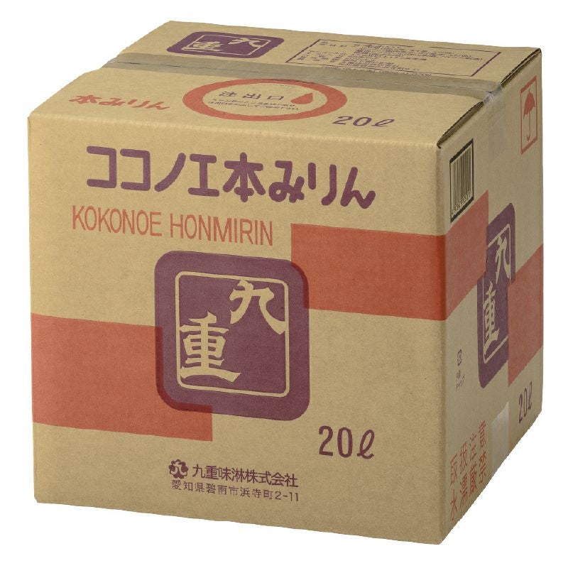 本みりん 九重 20Lキュービテナー （16002） | 九重味淋株式会社