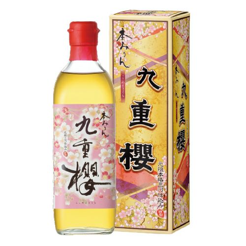 本みりん 九重櫻 500mlびん 春爛漫ラベル（16423） | 九重味淋株式会社